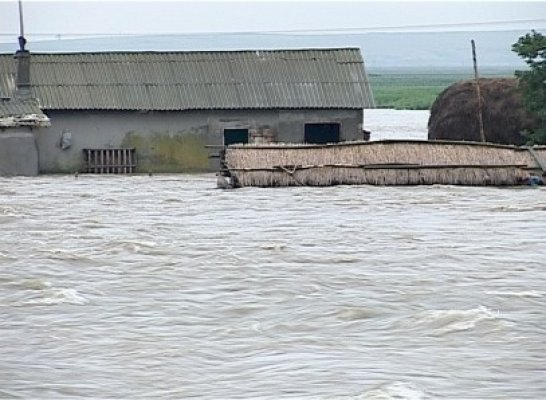 Situaţie alarmantă! 4000 de hectare din Gârliciu şi Seimenii Mici, la un pas să se inunde
